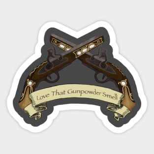 Gunpowder Sticker